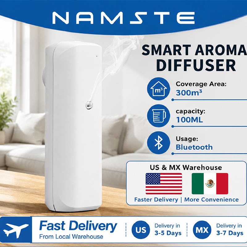 Home Fragrance Device - NAMSTE Aromatic Oil Diffuser Bluetooth Fragrance