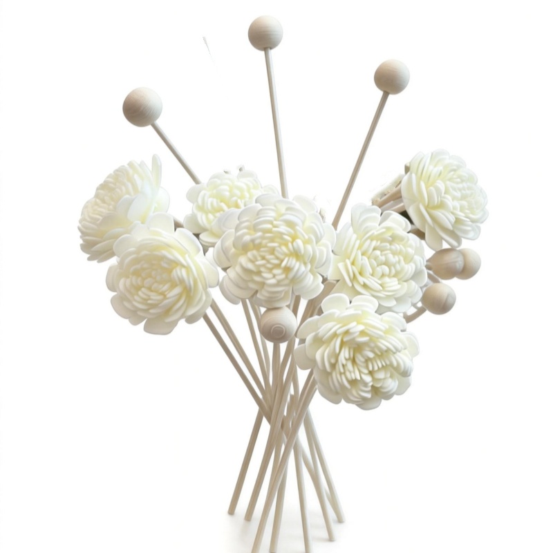 Home Fragrance London - 10PCS Artificial Flower Rattan Reed Fragrance