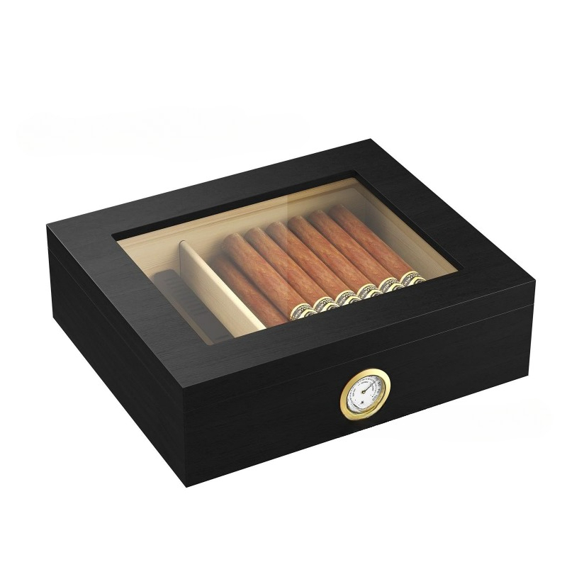 Cigar Humidor Box Cigar Case w - Home Fragrance Maple Walnut recension och pris