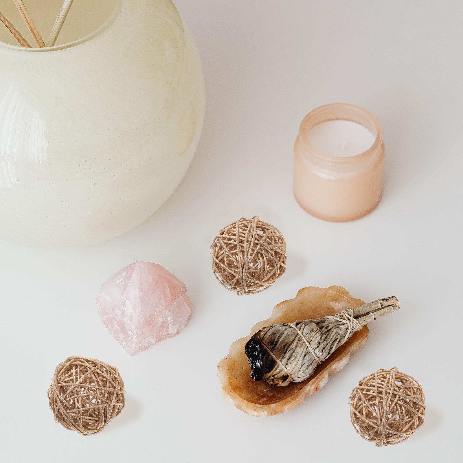 10Pcs Rattan Ball Decorative A - Home Fragrance Fillers recension och pris