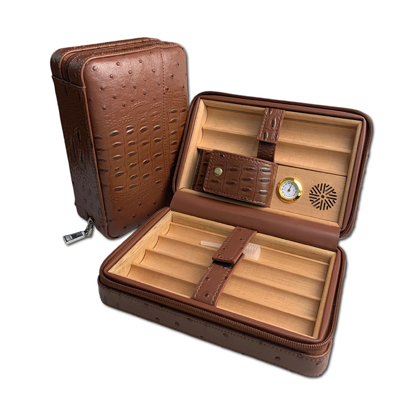 Cedar Wood Cigar Humidor Box w - Home Fragrance Maple Walnut recension och pris