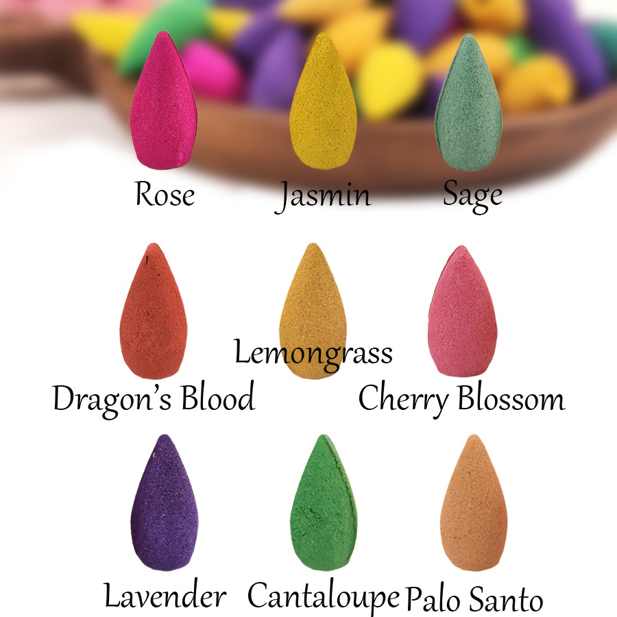 101 Pieces of Backflow Incense - Home Fragrance Green Spirit recension och pris