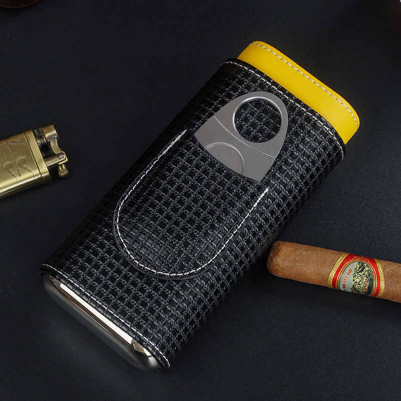 Portable Cigar Case Box Humido - Home Fragrance Maple Walnut recension och pris