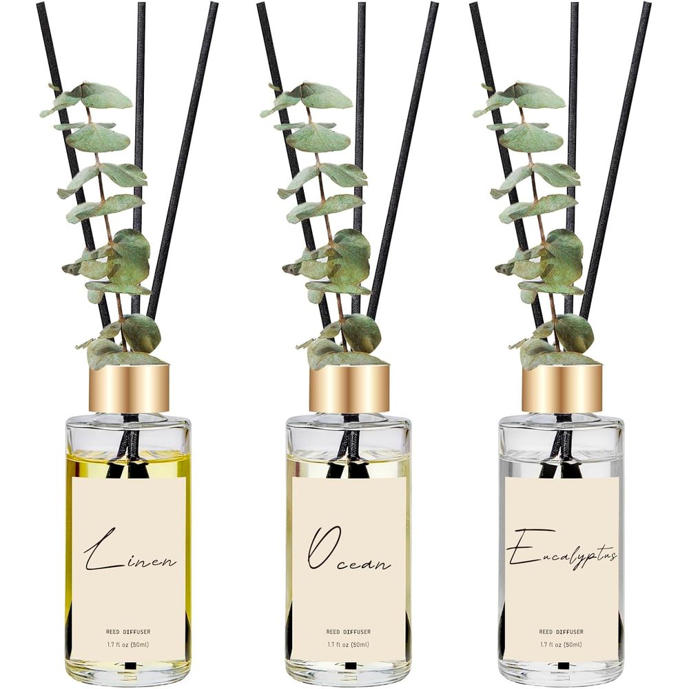 Set of 3 Eucalyptus, Linen & O - Home Fragrance Eucalyptus recension och pris