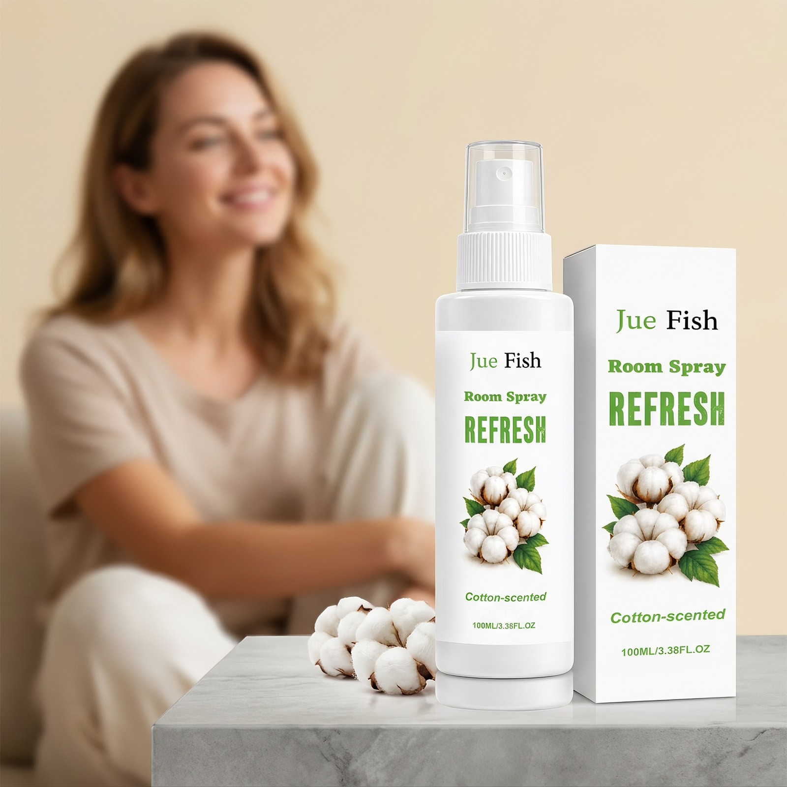 JUE FISH Home Spray, Multi-sce - Home Fragrance Mist recension och pris