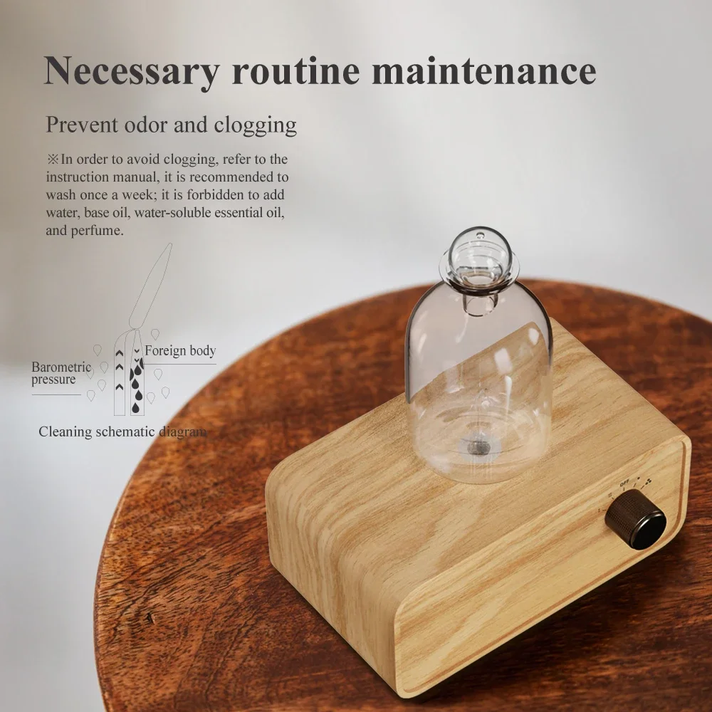 New Essential Oil Diffuser Wat - Home Fragrance Device recension och pris
