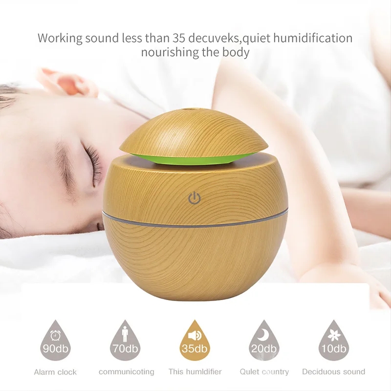 Home Wood Grain Air Humidifier - Home Fragrance Mist recension och pris