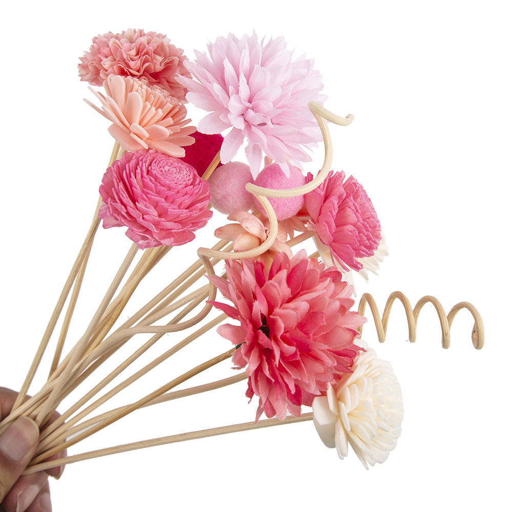 15Pcs Red Simulation Flowers R - Home Fragrance London recension och pris