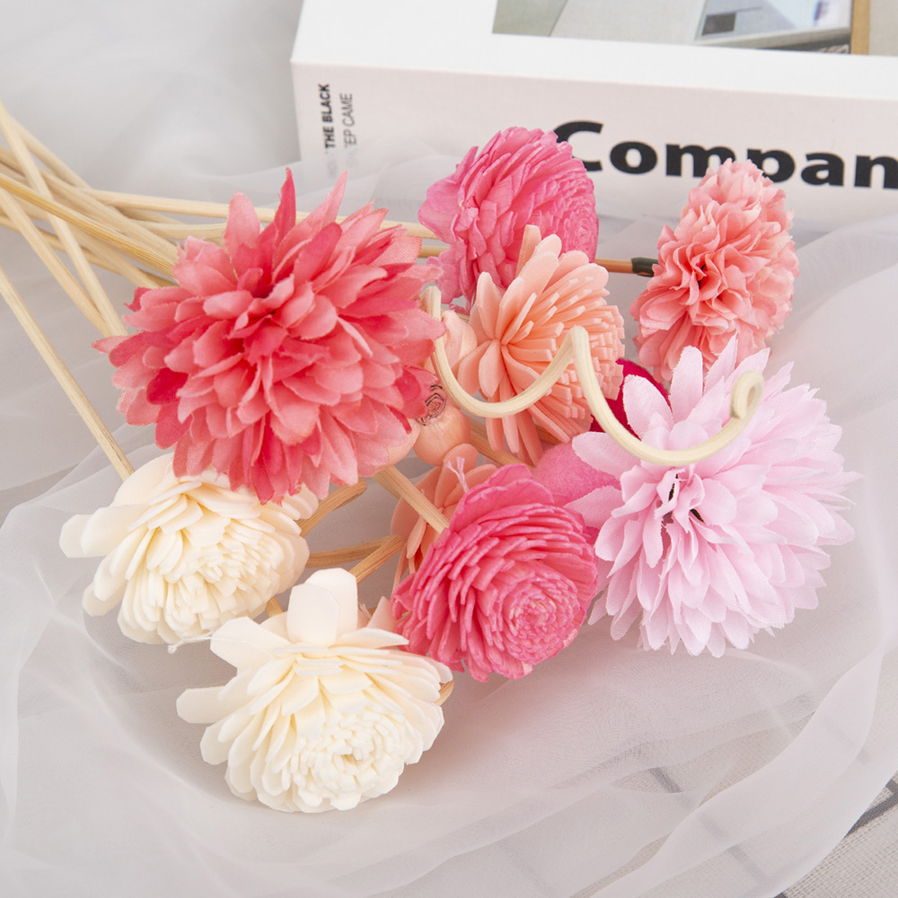 15Pcs Red Simulation Flowers R - Home Fragrance London recension och pris