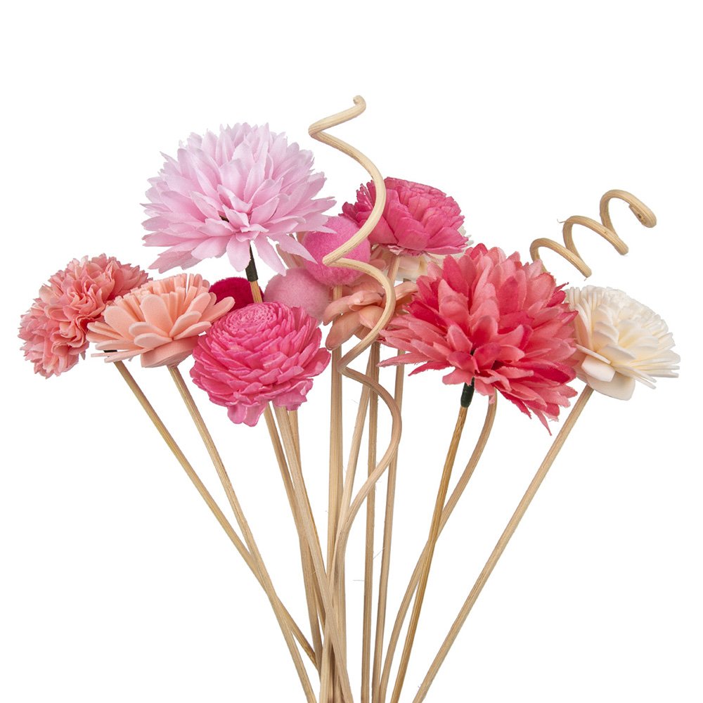 15Pcs Red Simulation Flowers R - Home Fragrance London recension och pris