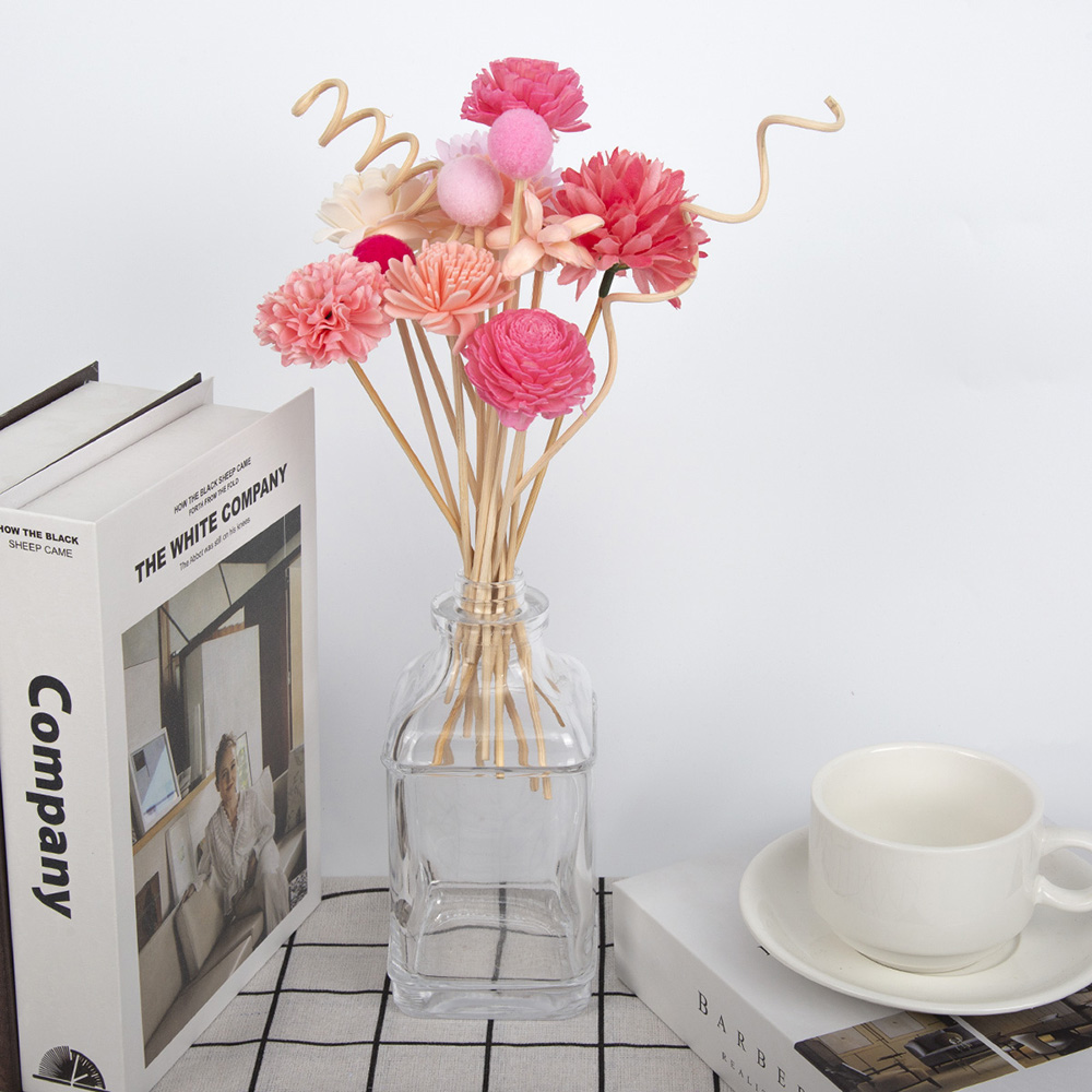 15Pcs Red Simulation Flowers R - Home Fragrance London recension och pris