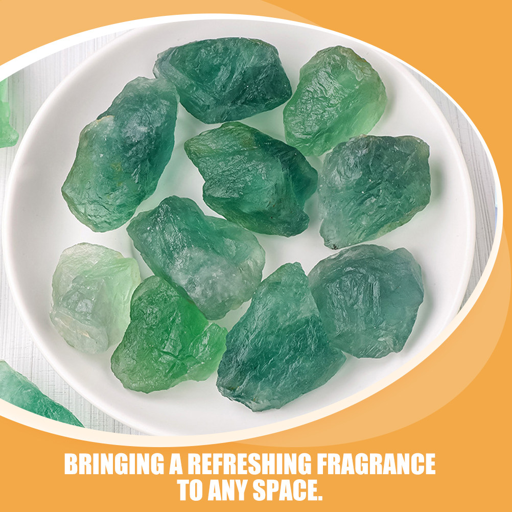 Natural Green Fluorite Rough S - Home Fragrance Fillers recension och pris