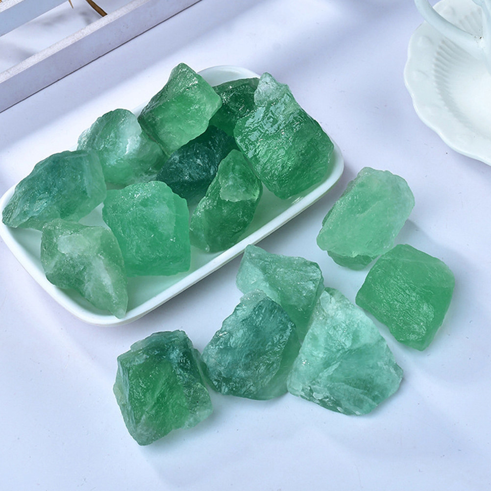 Natural Green Fluorite Rough S - Home Fragrance Fillers recension och pris