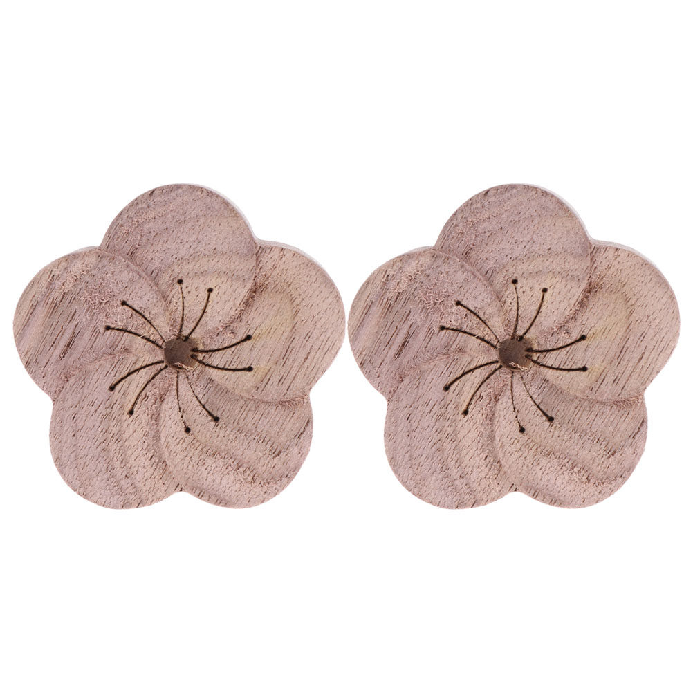 2Pcs Plum Blossom Wooden Essen - Home Fragrance Essential Oils recension och pris