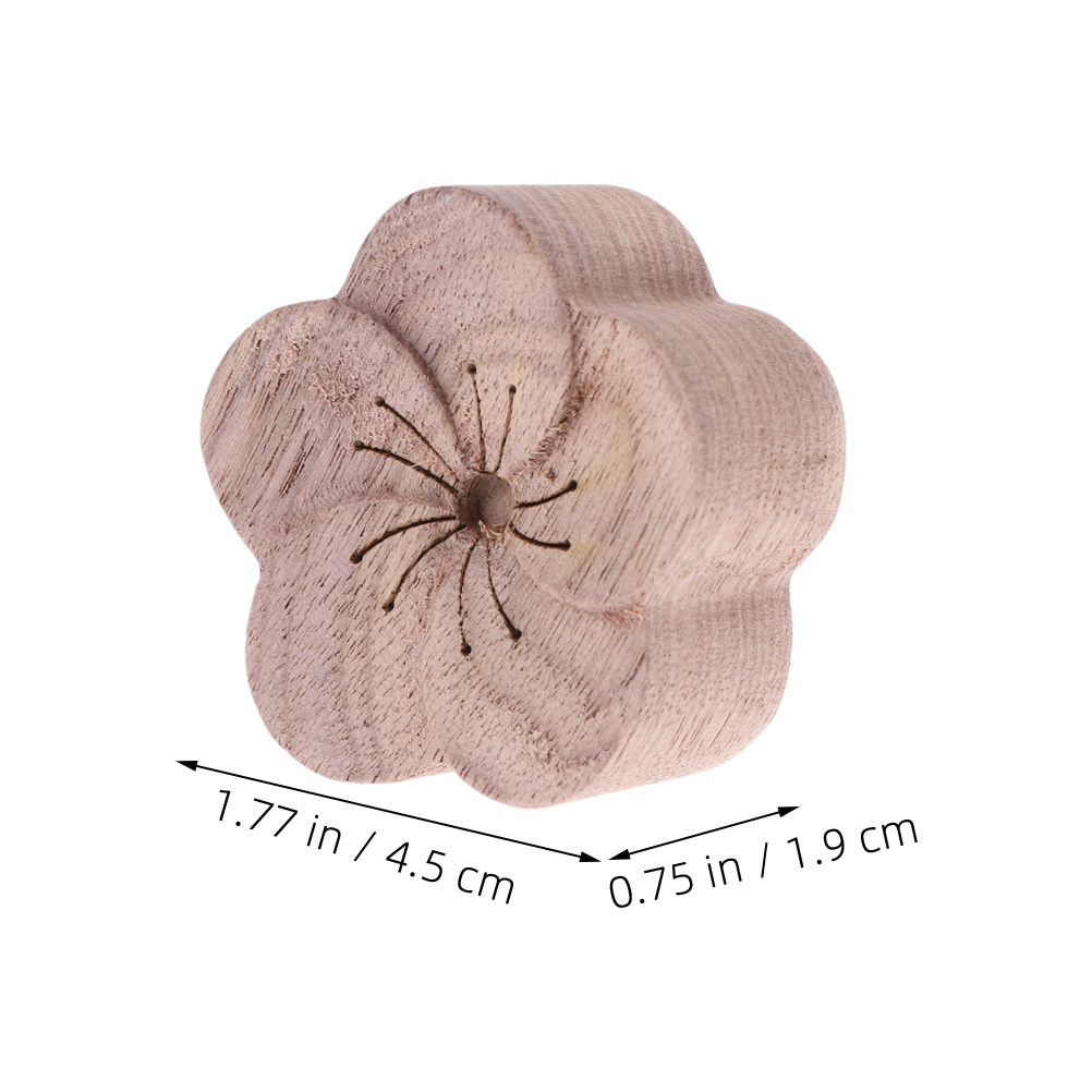 2Pcs Plum Blossom Wooden Essen - Home Fragrance Essential Oils recension och pris